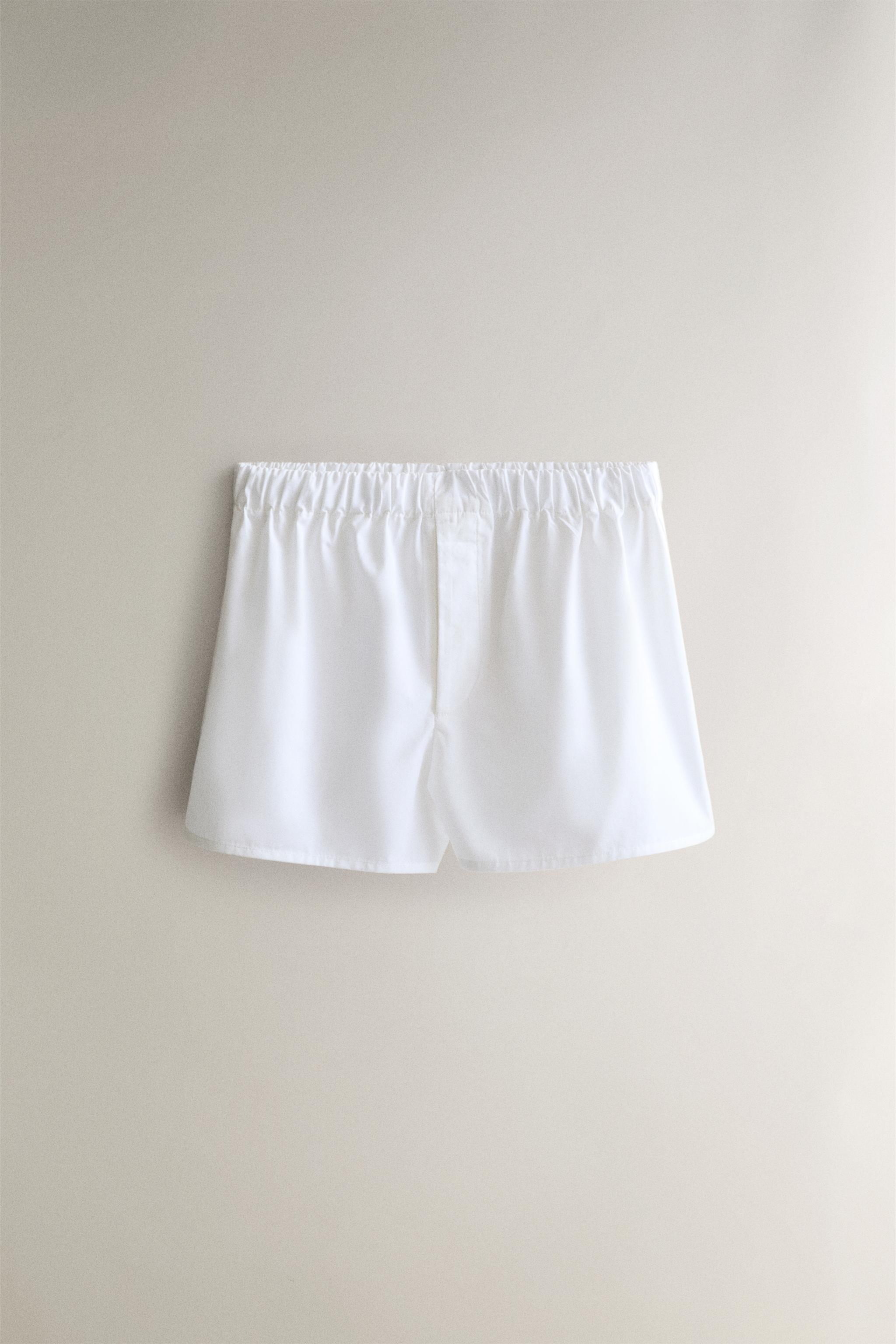 PLAIN COTTON SHORTS